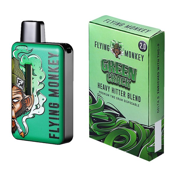 Heavy Hitter Green Crack Disposable G Flying Monkey Delta